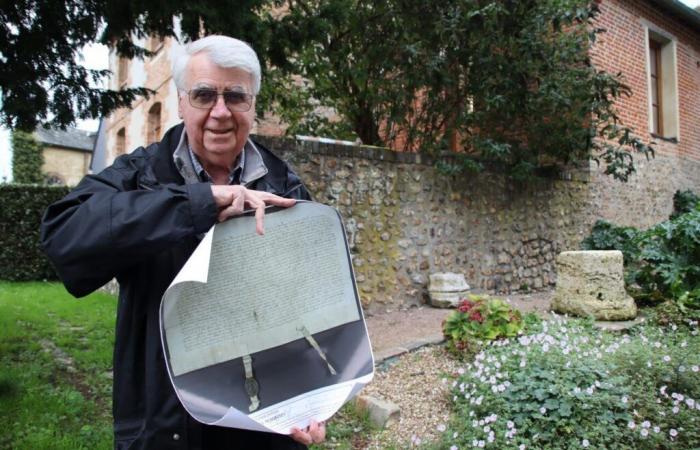 Eure. An enthusiast finds a unique manuscript from the disappeared abbey of Cormeilles