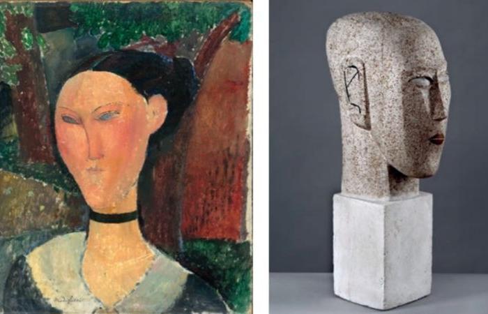 REPORTING. Exhibition “Modigliani/Zadkine, an interrupted friendship” in the heart of Montparnasse