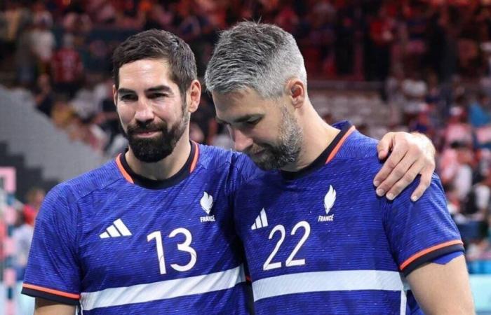 Luka and Nikola Karabatic meet their eyes