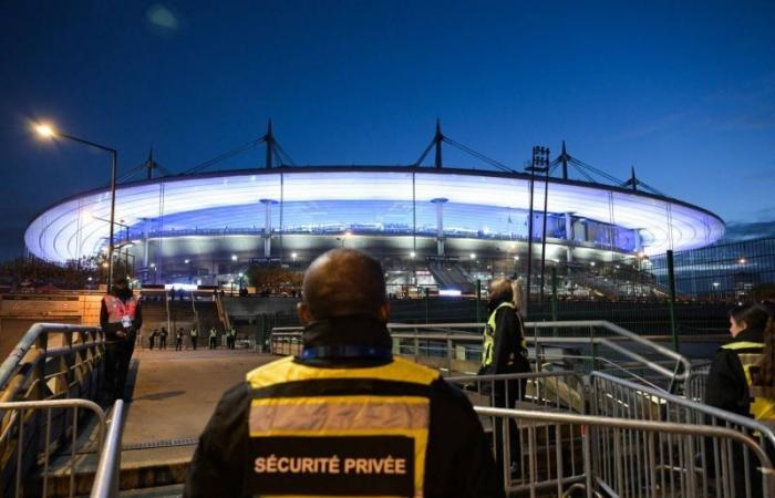 The France-Israel match marked by a brief incident in the stands