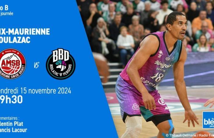 LIVE – Follow the Pro B match between Aix/Maurienne and Boulazac