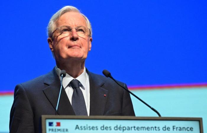 VIDEO. “I did not roll on the ground to be Prime Minister”, assures Michel Barnier in front of local elected officials