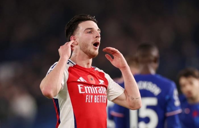 Arsenal learn alarming Declan Rice injury update as Chelsea revelation emerges