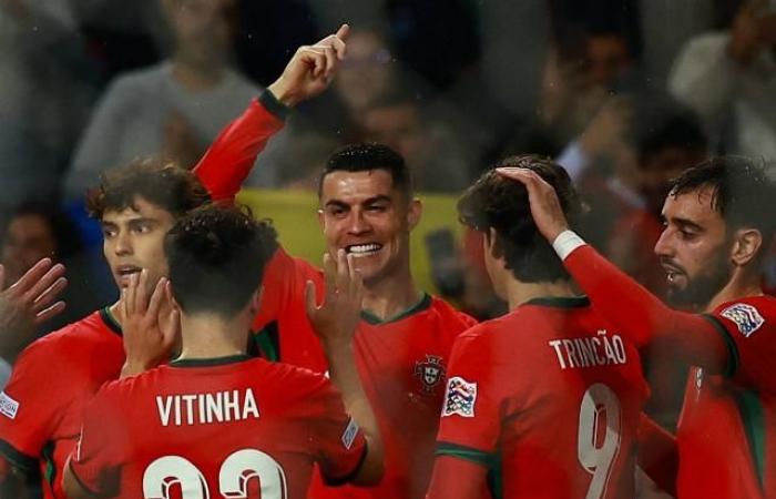 Ronaldo's Portugal in the quarter-finals of the League of Nations by crushing Poland