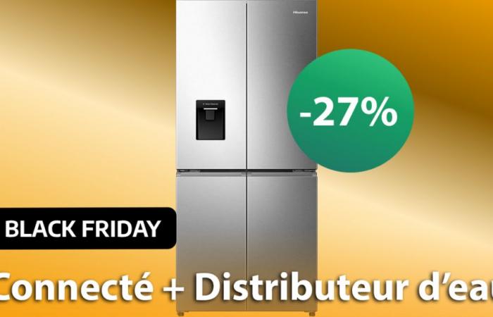 Connected fridge: Black Friday lowers the price of this connected refrigerator in American format