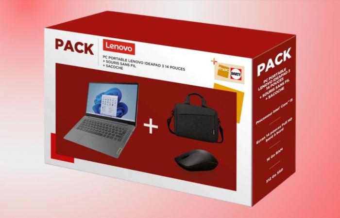 Black Friday Fnac: The Lenovo IdeaPad Slim 3 PC Pack at a discounted price before its time!