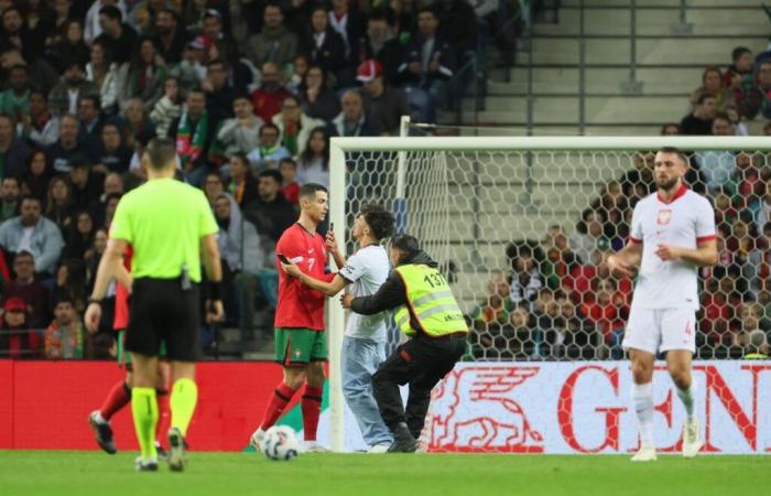 Pictures like on the National Stadium. Two incidents in Portugal