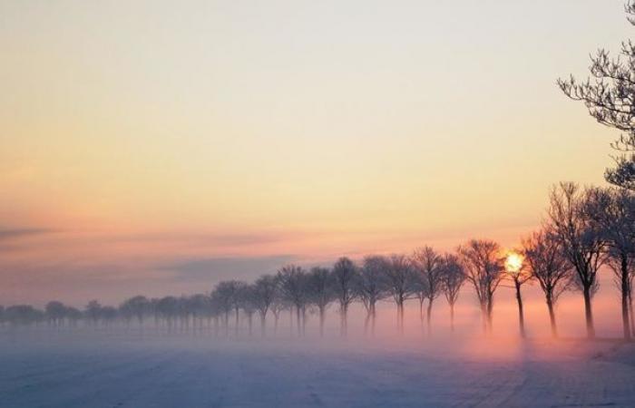 Change of weather in France from November 18