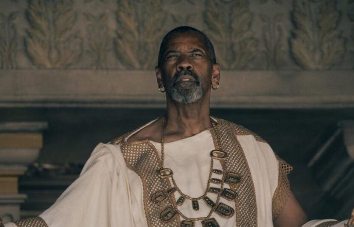 Denzel Washington says his gay kiss in ‘Gladiator II’ was cut, thinks filmmakers ‘got chicken’