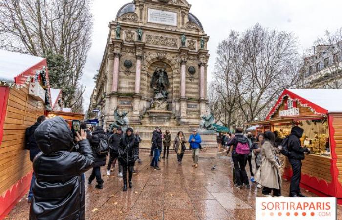 The Made in France Christmas Market of Saint-Michel in Paris 2024