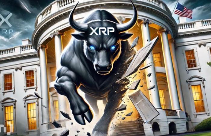 a released XRP gets closer to the dollar