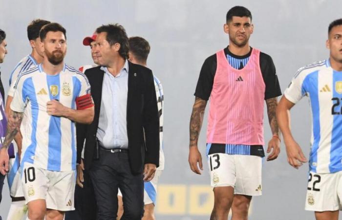 Controversial defeat of Argentina in Paraguay