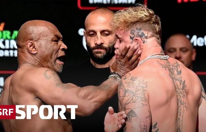 Before the show fight in Dallas – Tyson, Paul missed the first blow at the weigh-in – Sport