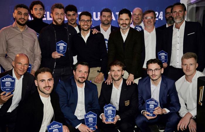 OL AND PSG WIN THE GOLD LABEL DURING THE SECOND CATERING LABELS AWARDING CEREMONY