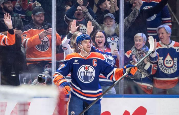 At 27, Connor McDavid collects his 1,000th career NHL point