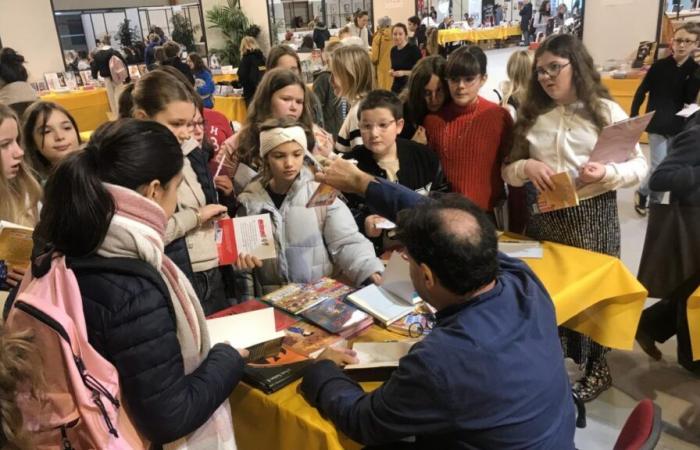 The Touquet book fair opened its doors this Friday with a day dedicated to schools