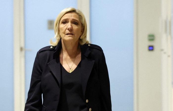 Marine Le Pen denounces a “political death penalty”