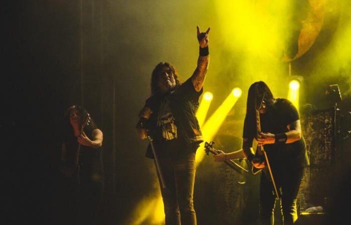 Testament about to complete his next album