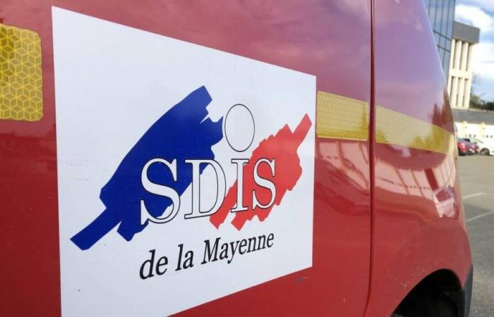 On the A81 in Mayenne, two injured in a collision between a heavy goods vehicle and a car