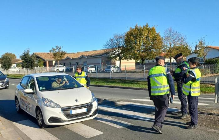 in Charente-Maritime, the gendarmes draw out “Blue Routes” operations