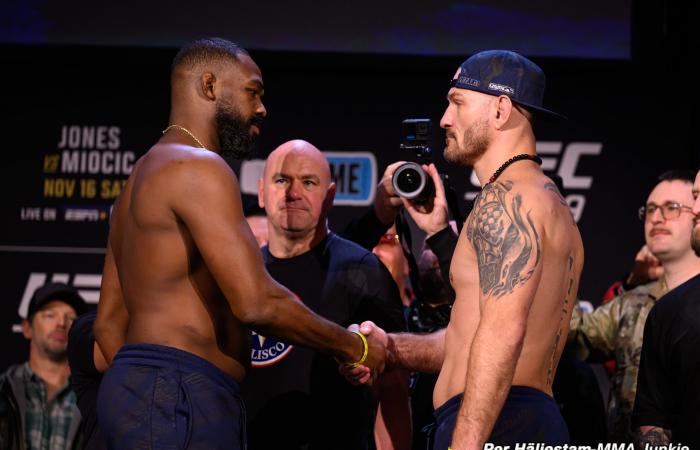 Is Jon Jones unanimous to beat Stipe Miocic?