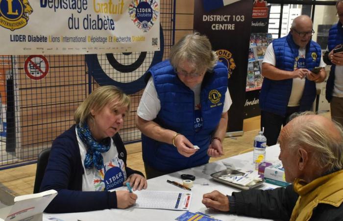 Diabetes: Lions International organizes a free screening in the Leclerc gallery in Gien