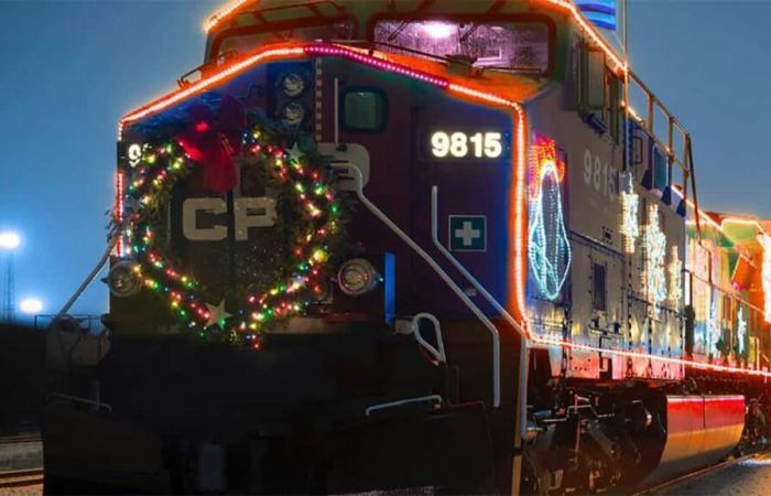 The Christmas Train returns in November, here are the dates of its visit to Quebec