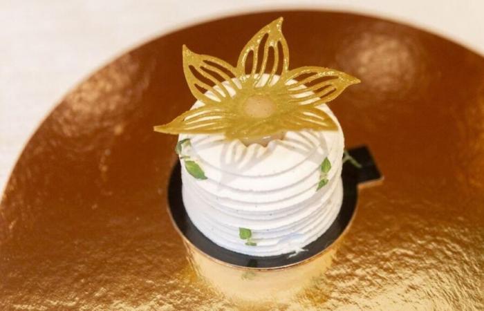 Mathieu Leveque’s “shiso leaf pear” wins the Grand Prix de la patisserie from the City of Paris