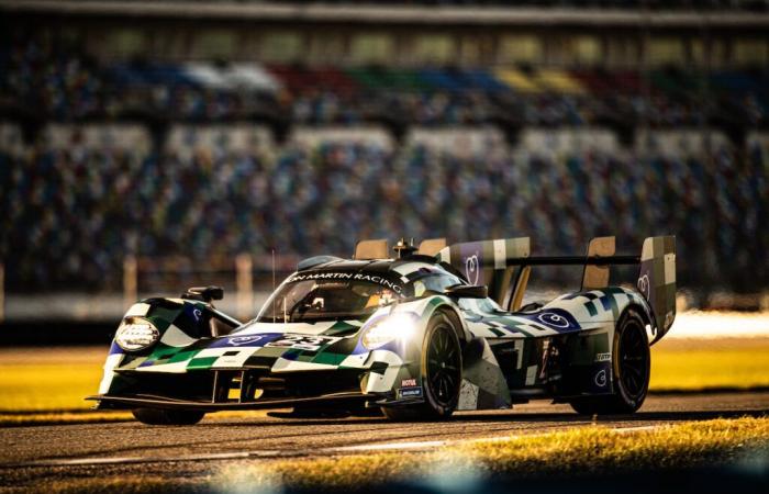 The Aston Martin Valkyrie LMH makes its mark at Daytona