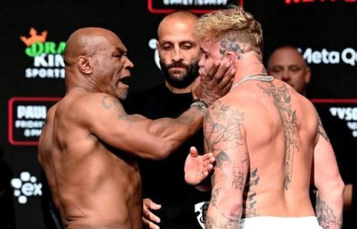 Live broadcast of the fight Mike Tyson – Jake Paul – Boxing/MMA