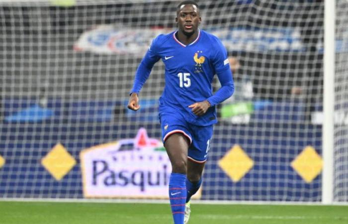 Soccer. Ibrahima Konaté before Italy