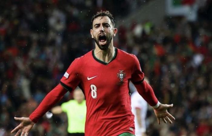 Bruno Fernandes set for Manchester United return after UEFA Nations win