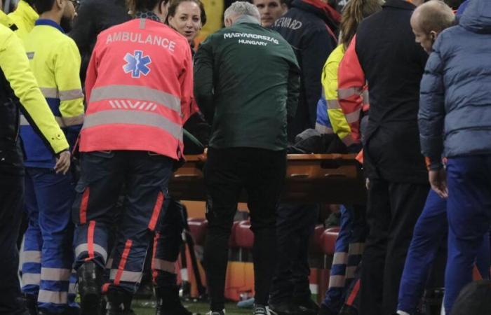 Hungary assistant coach Adam Szalai ‘stable’ after falling ill during game in Amsterdam | World