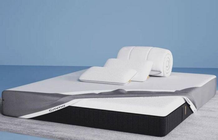 Comfortable, firm, breathable… This complete Emma mattress pack is half-price this Saturday