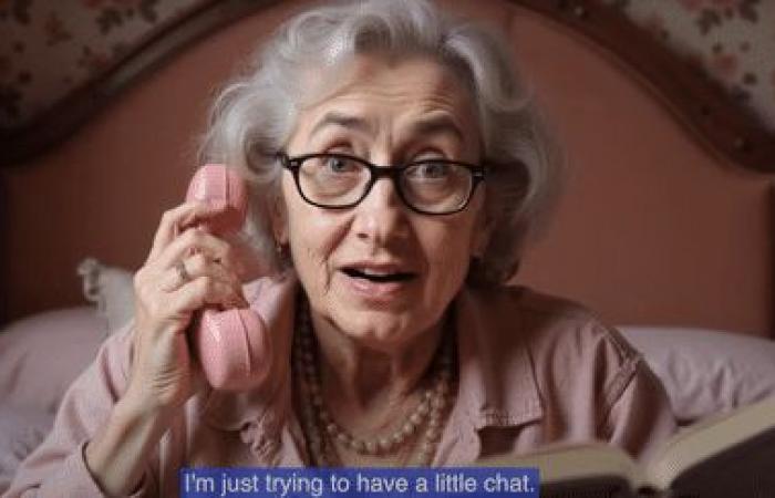 Against telephone scams, a British operator creates an AI-generated “grandmother” to waste scammers’ time