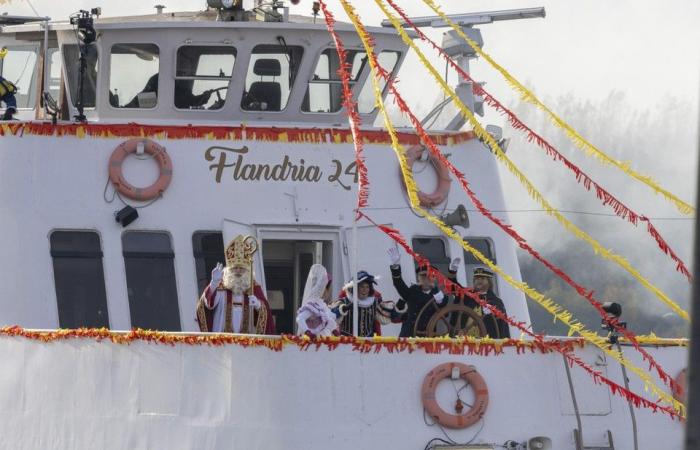 Sinterklaas docked in Antwerp: no naughty children this year (Antwerp)