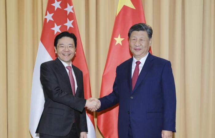 (Multimedia) China will continue to advance hand in hand with Singapore on the path of modernization, says Xi Jinping – Xinhua