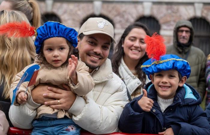 Sinterklaas arrives in Antwerp and has good news: “There are no naughty children this year” (Antwerp)