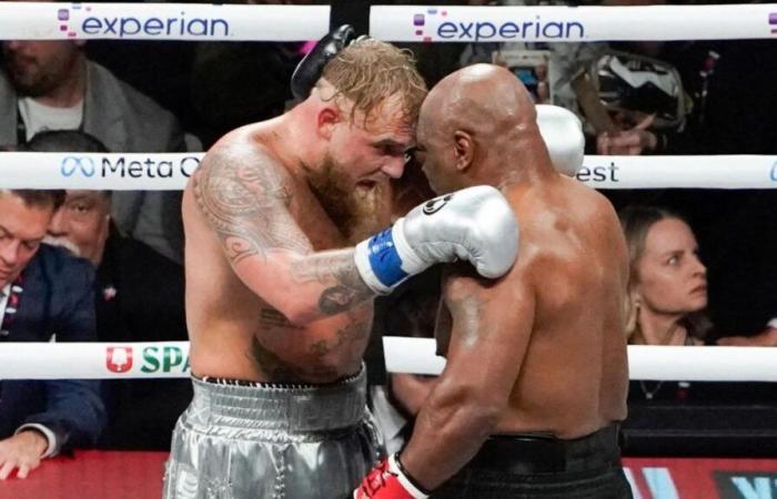 Mike Tyson loses to Jake Paul on points