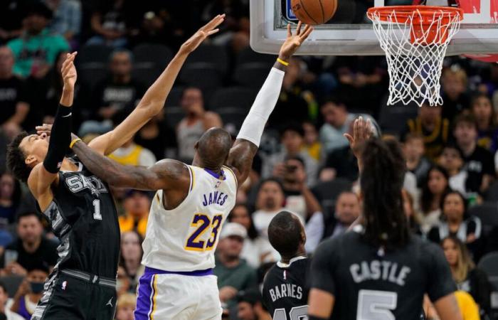 NBA: facing LeBron James and the Lakers stars, Victor Wembanyama came across someone stronger than him