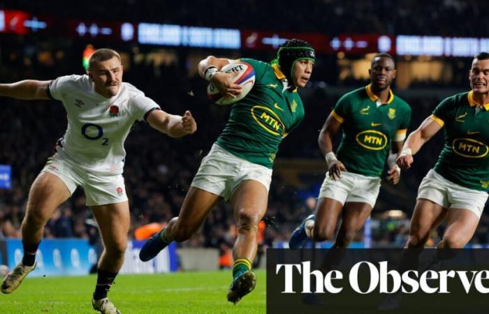 England offer glimpse of brighter future but Kolbe double gives South Africa win | Autumn Nations Series