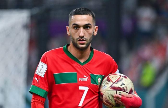 Hakim Ziyech's little provocation before Gabon