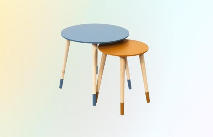 This set of 2 tables benefits from an unexpected price on the 3 Suisses website, be careful, stocks are limited