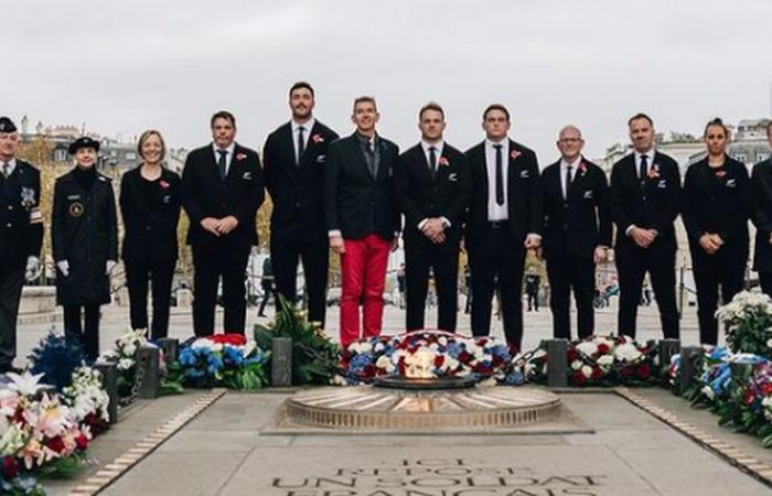 France – New Zealand: why the All Blacks went to the tomb of the unknown soldier, under the Arc de Triomphe