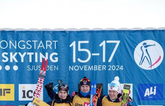 Biathlon | Norwegian opening races in Sjusjøen: Eric Perrot fourth in the sprint won by Vetle Sjaastad Christiansen, Fabien Claude fifth | Nordic Mag | No. 1 Biathlon