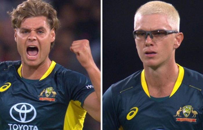 Aussie quick rips through Pakistan top order as Zampa debuts new look — LIVE