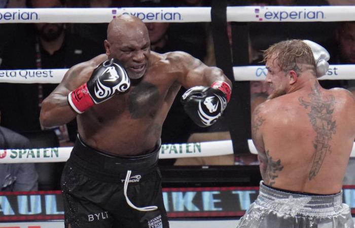 No winning comeback for Mike Tyson