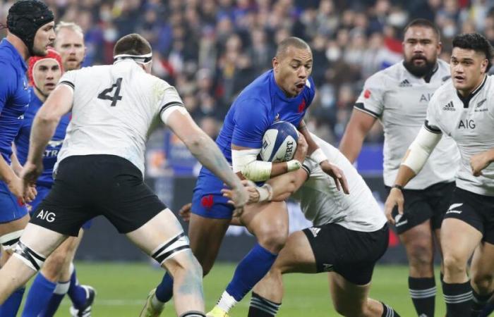 the All Blacks will play in… white against France