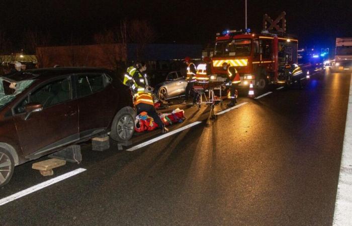 Seine-et-Marne: four people seriously injured in an accident involving three cars