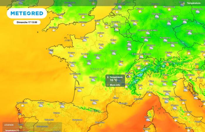 What weather can we expect this Sunday in France? The beginning of the weather change is taking place. And then?